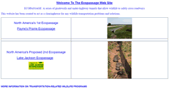 Desktop Screenshot of ecopassage.org